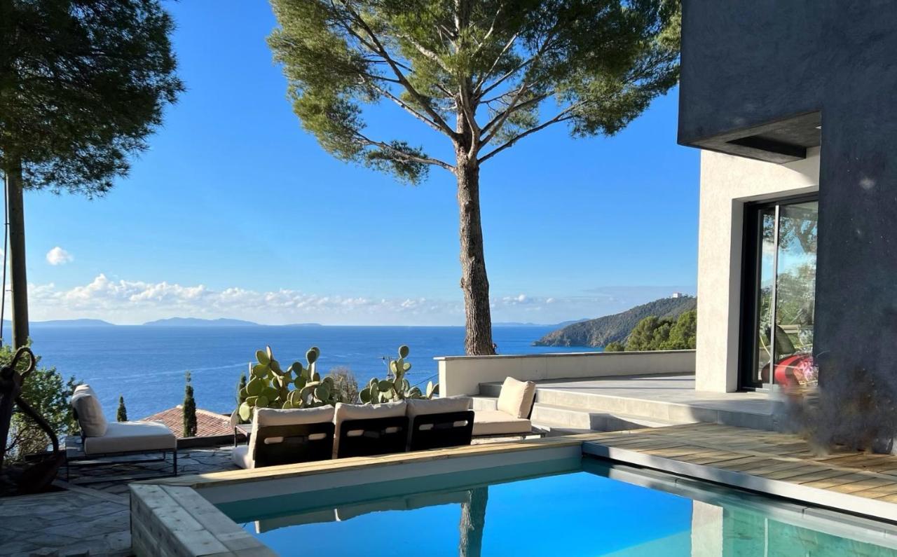Magnifique Villa Neuve Vue Mer Cavalaire-sur-Mer Extérieur photo